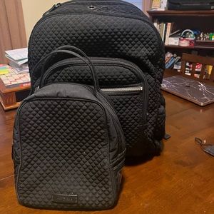 Very Bradley black set